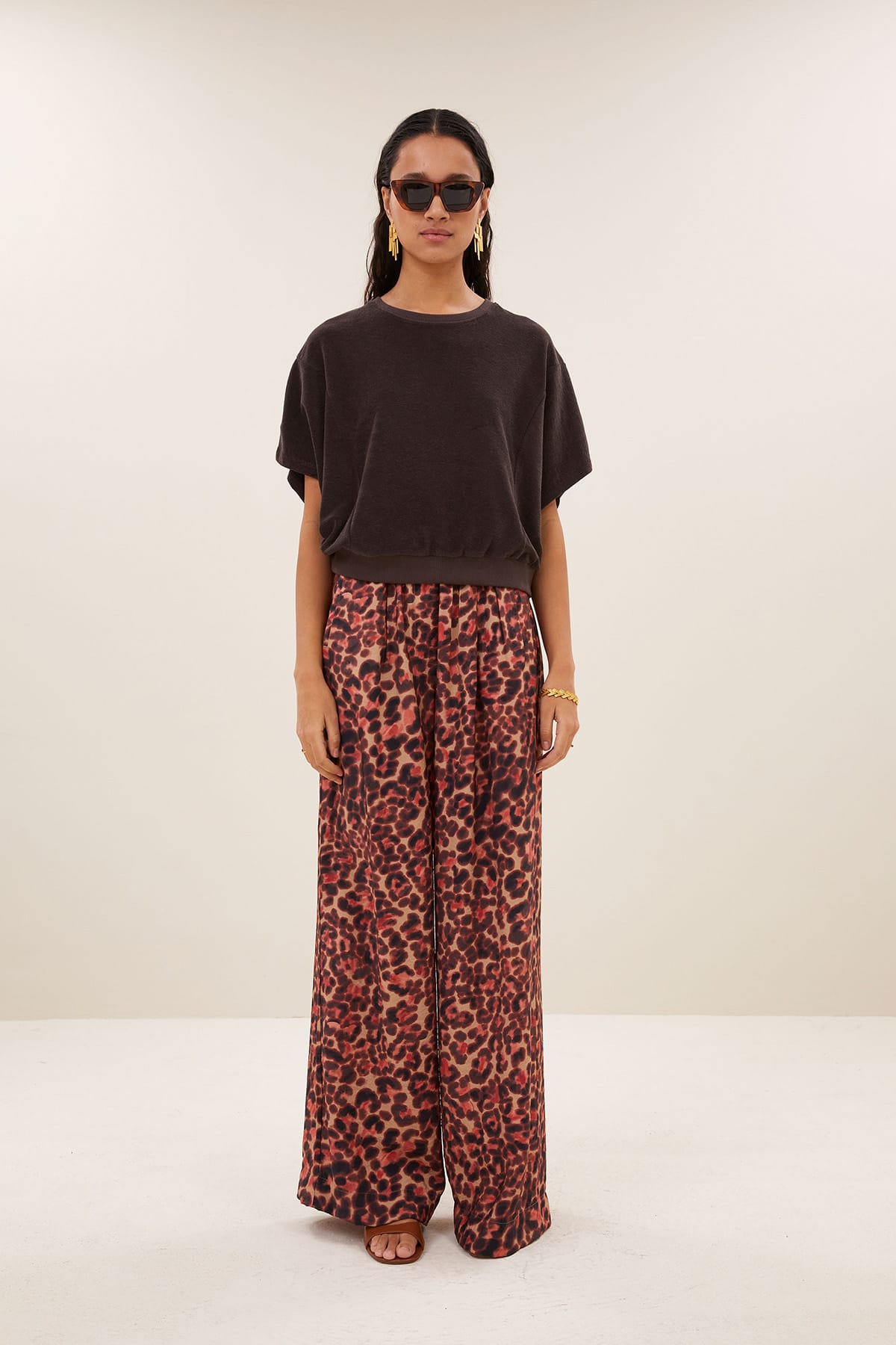 Top nuki slub coffee bean Top By Bar 