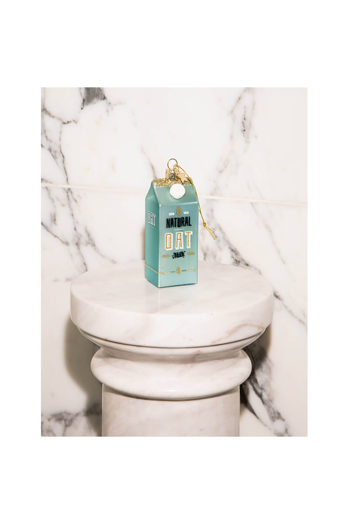 Weihnachtsbaumschmuck Ornament glass oat milk Weihnachtsbaumschmuck Vondels 