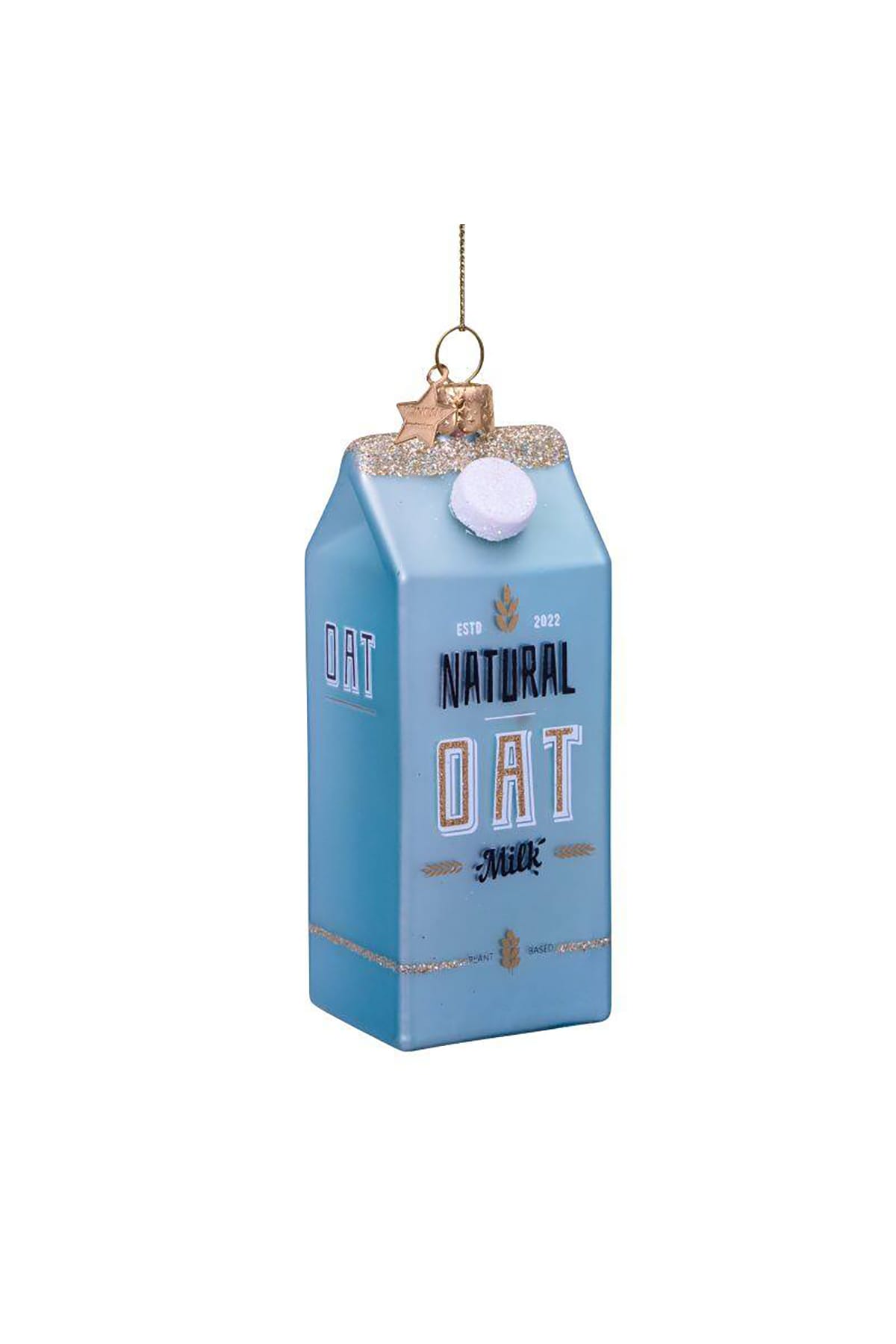 Weihnachtsbaumschmuck Ornament glass oat milk Weihnachtsbaumschmuck Vondels 