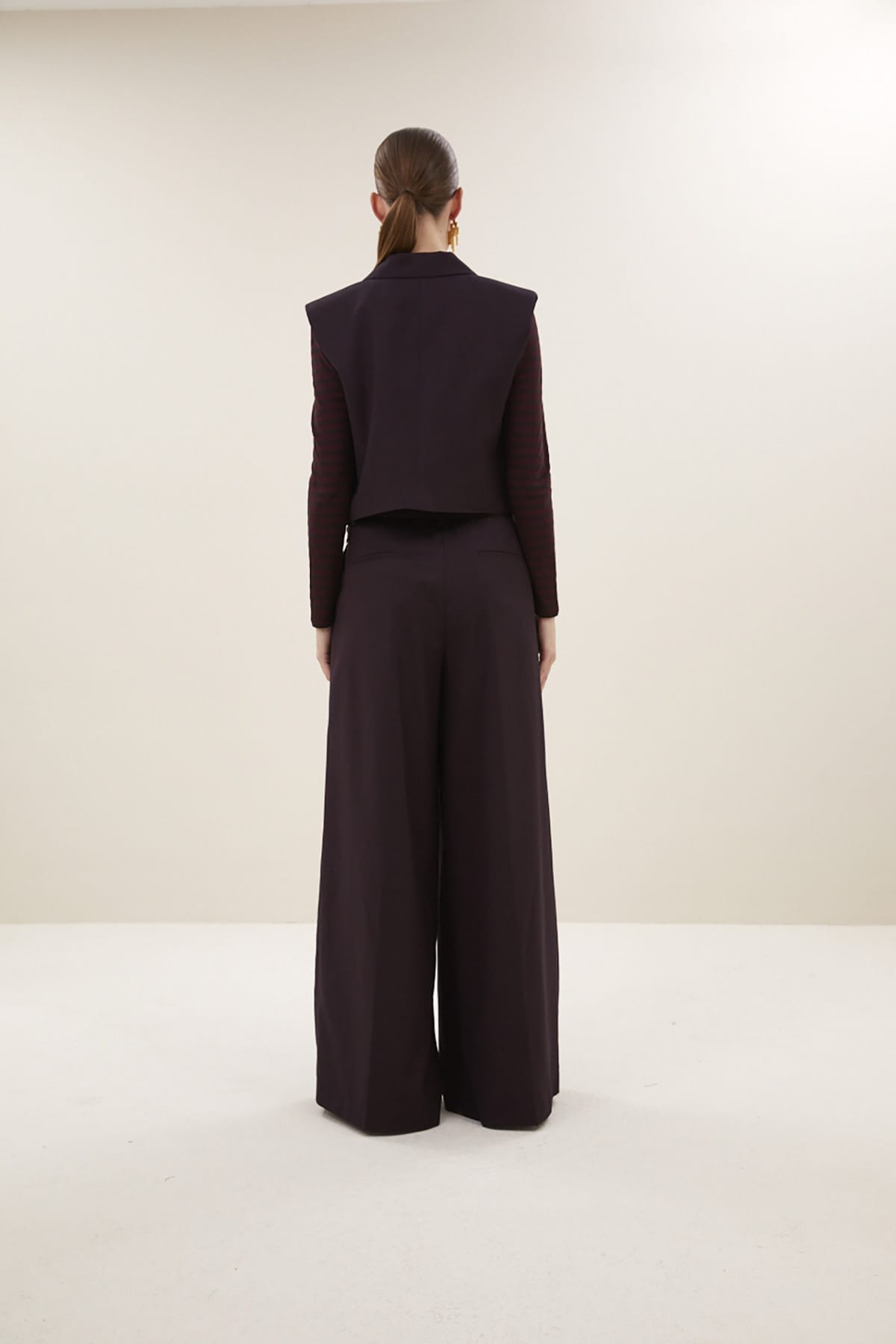 Weste bobi gilet dark wine Weste By Bar 