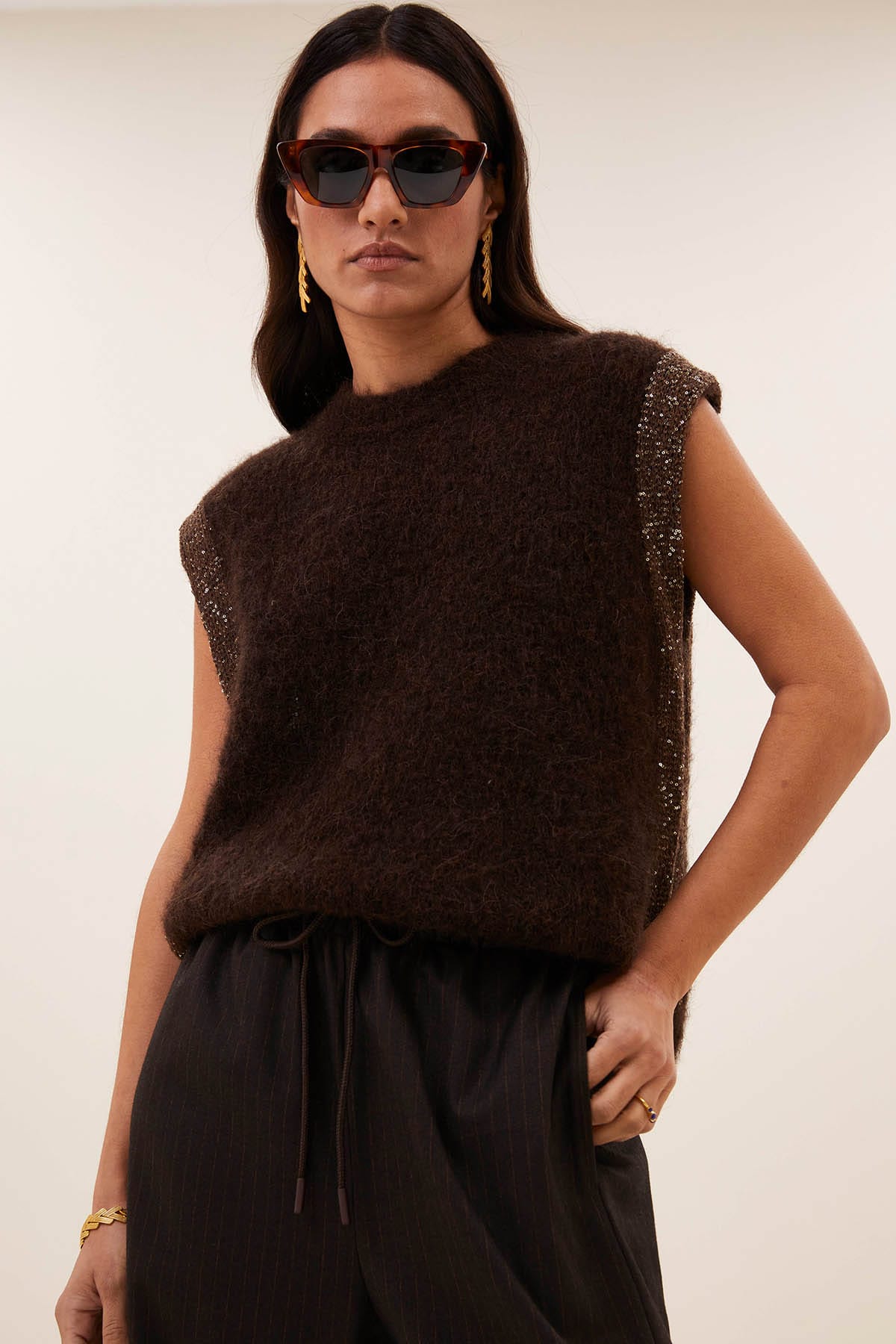 Weste noby spencer deep brown Weste By Bar 