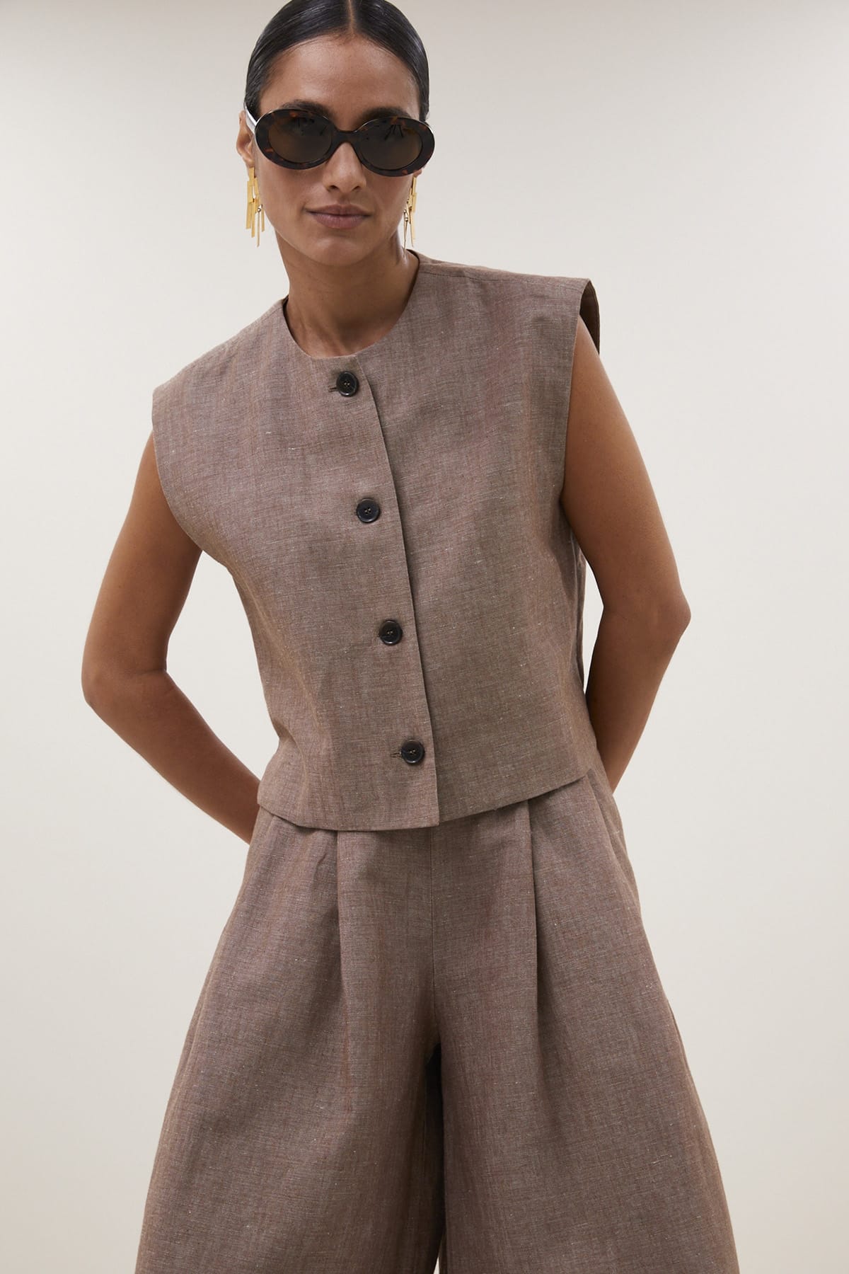 Weste nori girone gilet iced coffee Weste By Bar 