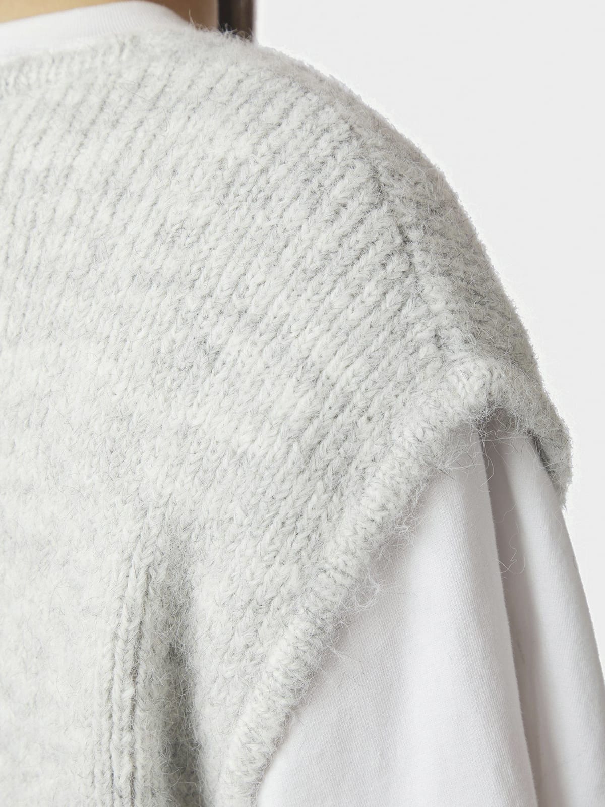 Weste Xandra Knit Light grey Weste Neo Noir 