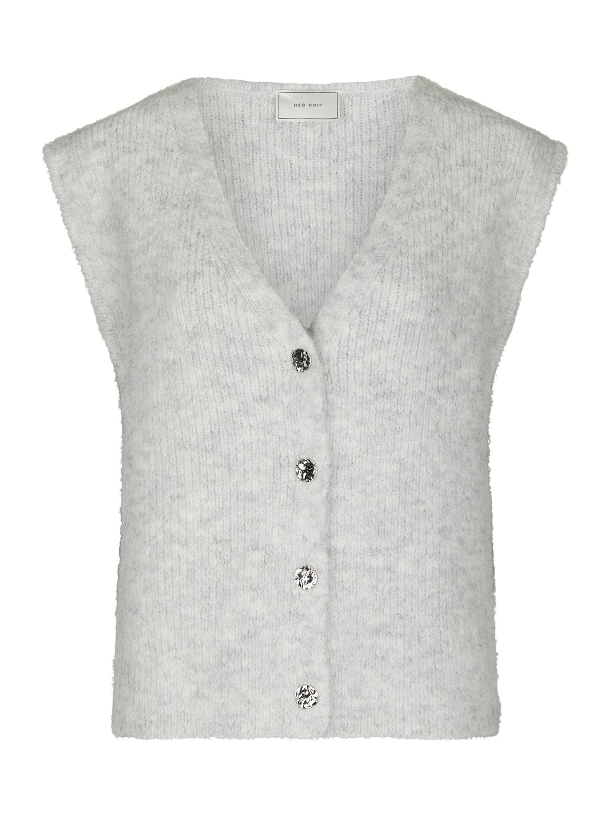 Weste Xandra Knit Light grey Weste Neo Noir 