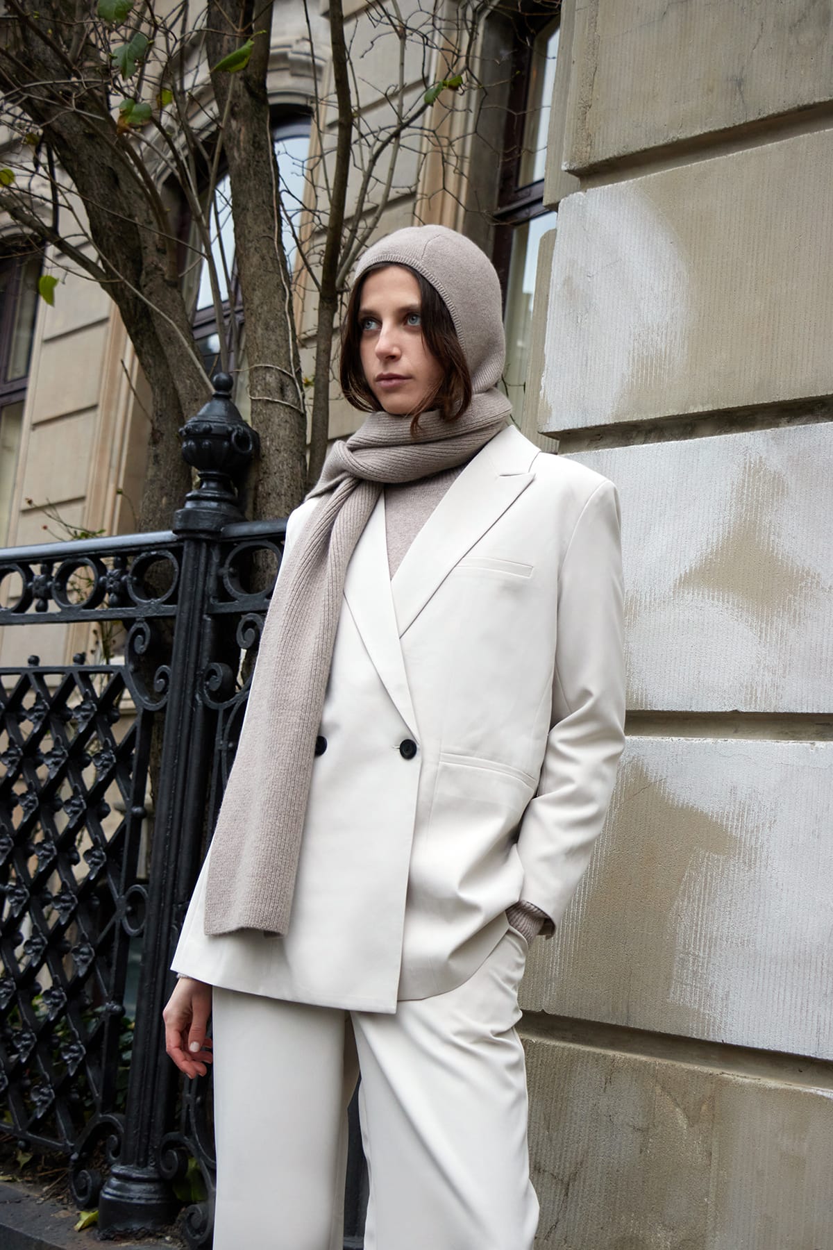 Schal Kirstine Beige Schal StyleStore 